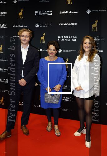 Utrecht 22 september 2023
Premiere Sweet dreams tijdens openingsavond van de filmdagen. Sharon Dijksma met haar zoon Boudewijn Dijksma en Eva Oosters