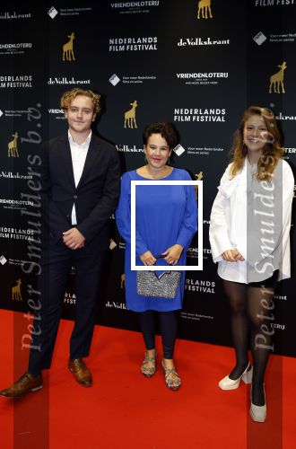 Utrecht 22 september 2023
Premiere Sweet dreams tijdens openingsavond van de filmdagen. Sharon Dijksma met haar zoon Boudewijn Dijksma en Eva Oosters