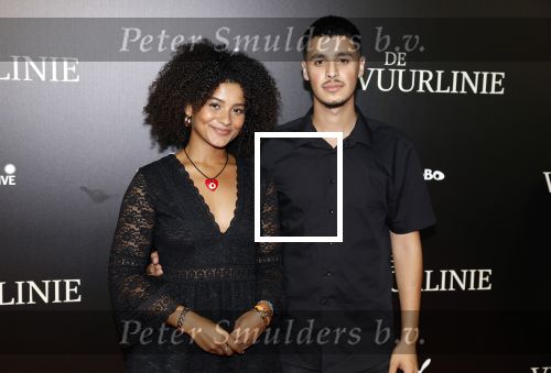 Amsterdam 11 september 2023
Premiere de Vuurlinie in Thuschinski Amsterdam .  Stephanie van Eer