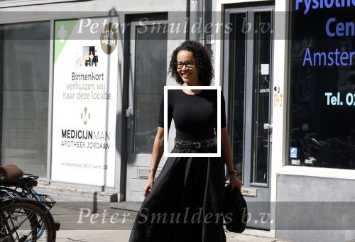 Amsterdam 22 augustus 2023
Tamara Spoelder op straat in de Jordaan .