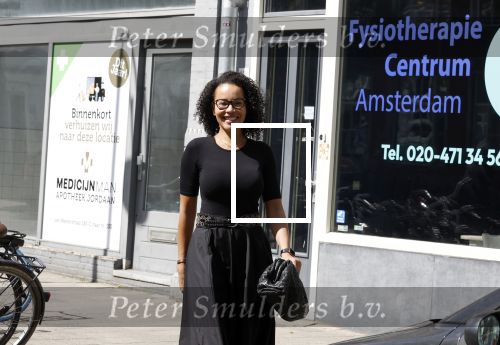 Amsterdam 22 augustus 2023
Tamara Spoelder op straat in de Jordaan .