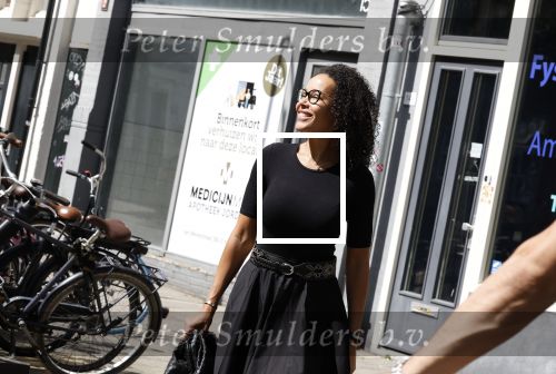 Amsterdam 22 augustus 2023
Tamara Spoelder op straat in de Jordaan .