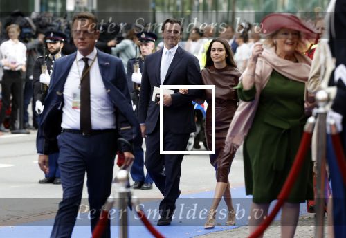 Den Haag 19 september 2023
Prinsjesdag 2023. Thierry Baudet kwam met zijn vrouw Davide