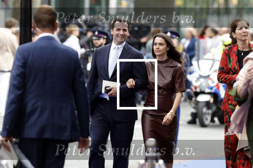 Den Haag 19 september 2023
Prinsjesdag 2023. Thierry Baudet kwam met zijn vrouw Davide