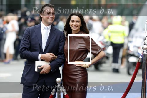 Den Haag 19 september 2023
Prinsjesdag 2023. Thierry Baudet kwam met zijn vrouw Davide