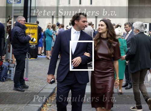 Den Haag 19 september 2023
Prinsjesdag 2023 . Thierry Baudet met zijn vrouw Davide Heijmans