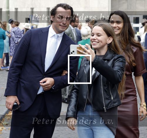 Den Haag 19 september 2023
Prinsjesdag 2023 . Thierry Baudet met zijn vrouw Davide Heijmans