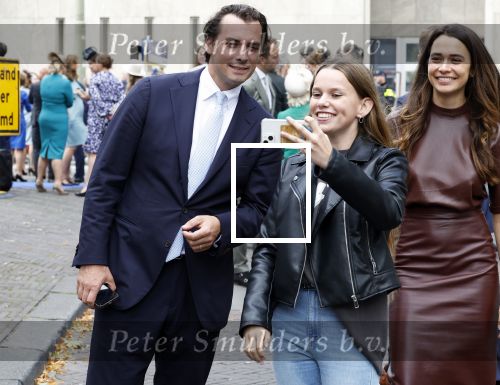 Den Haag 19 september 2023
Prinsjesdag 2023 . Thierry Baudet met zijn vrouw Davide Heijmans