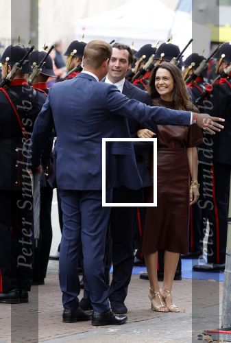 Den Haag 19 september 2023
Prinsjesdag 2023. Peter Kranendonk met Thierry Baudet en zijn vrouw Davide