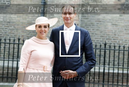 Den Haag 19 september 2023
Prinsjesdag 2023 . Aankomst van de ministers met partners en Staatsecretarissen met partners op het binnenhof. Vivianne Heijnen met man