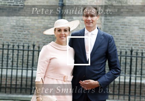 Den Haag 19 september 2023
Prinsjesdag 2023 . Aankomst van de ministers met partners en Staatsecretarissen met partners op het binnenhof. Vivianne Heijnen met man
