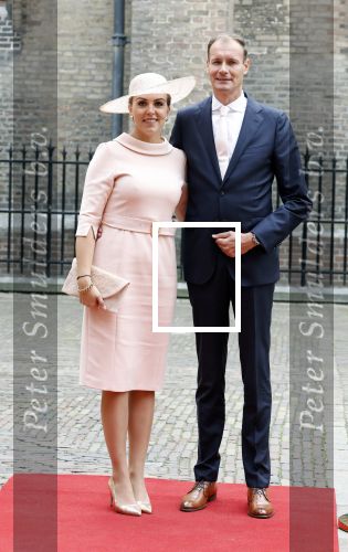 Den Haag 19 september 2023
Prinsjesdag 2023 . Aankomst van de ministers met partners en Staatsecretarissen met partners op het binnenhof. Vivianne Heijnen met man