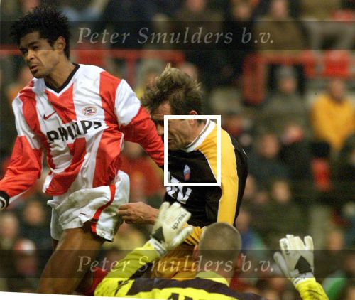 PSV-FC Utrecht, eindstand 5-0
Abel Xavier
Eindhoven, 21 november 1998