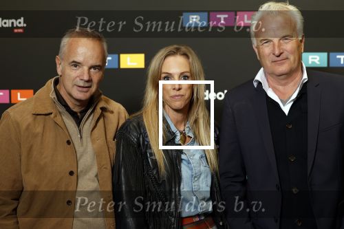 Schiphol 31 september 2024
Winterpresentatie RTL / Videoland in een tent achter Hotel v d Valk bij Schiphol . 
Alex v Keulen  Roos Reedijk en Bob Sikkes