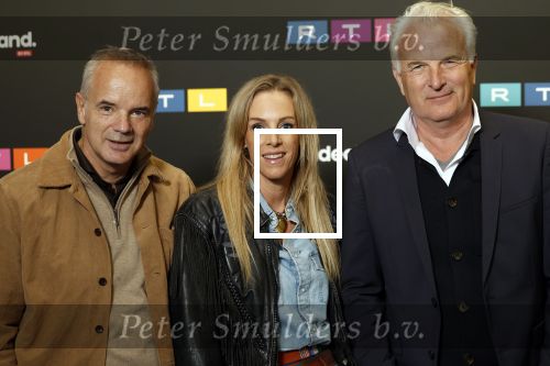Schiphol 31 september 2024
Winterpresentatie RTL / Videoland in een tent achter Hotel v d Valk bij Schiphol . 
Alex v Keulen  Roos Reedijk en Bob Sikkes