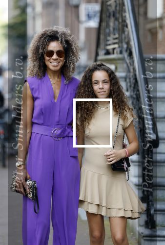 Amsterdam 5 september 2024
Modeshow Cklaes Iversen en POM Amsterdam tijdens de AFW. Amara Onwuka  kwam met haar dochter