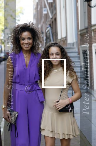 Amsterdam 5 september 2024
Modeshow Cklaes Iversen en POM Amsterdam tijdens de AFW. Amara Onwuka  kwam met haar dochter
