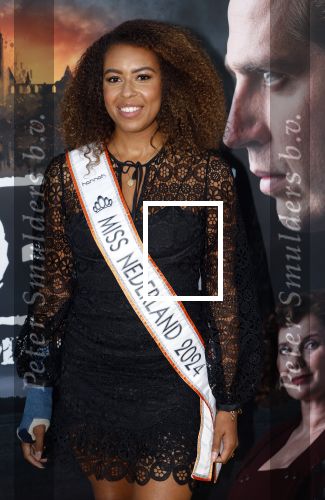 Barneveld 21 september 2024
Premiere Musical 40-45 . Amber Rustenberg Miss Nederland met partner v