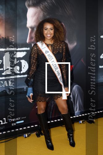Barneveld 21 september 2024
Premiere Musical 40-45 . Amber Rustenberg Miss Nederland met partner v