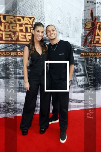 Den Bosch 29 september 2024
Premiere Saturday night fever in de Parade in Den Bosch . Ashley Guijt met partner