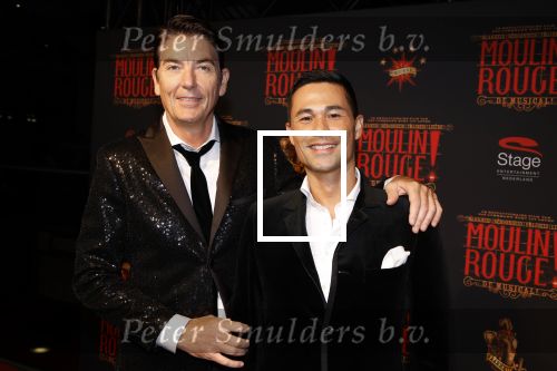 Utrecht 19 september 2024
Premiere Moulin Rouge in het Beatrix theater. Bart Ettekoven met partner / man Dennis
