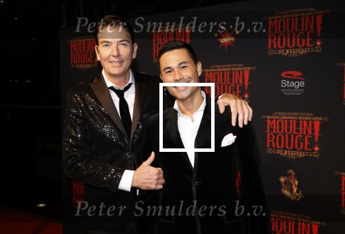 Utrecht 19 september 2024
Premiere Moulin Rouge in het Beatrix theater. Bart Ettekoven met partner / man Dennis
