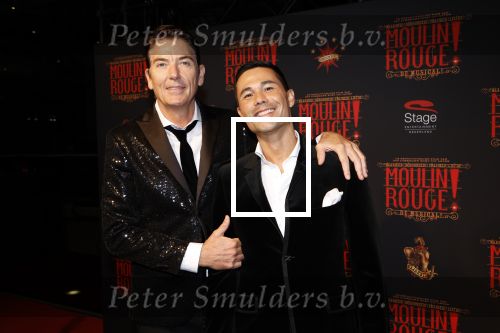 Utrecht 19 september 2024
Premiere Moulin Rouge in het Beatrix theater. Bart Ettekoven met partner / man Dennis