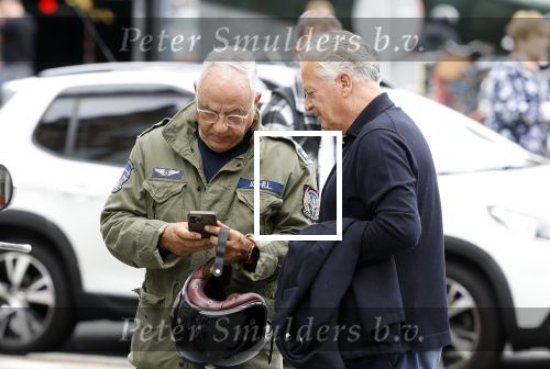 Amsterdam 16 september 2024
Oscar Hammerstein en Bram Moszkowicz na een lunch in Amsterdam zuid . Oscar is op zijn BMW Motor
