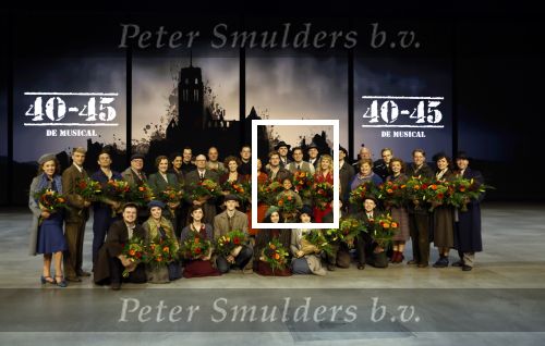 Barneveld 21 september 2024
Premiere Musical 40-45 met in de hoofdrollen Soy Kroon Dorian Bindels Niniane Everaert Gaia Aikman Babette v Veen Sjoerd Pleijsier en Kees Boot .