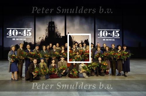 Barneveld 21 september 2024
Premiere Musical 40-45 met in de hoofdrollen Soy Kroon Dorian Bindels Niniane Everaert Gaia Aikman Babette v Veen Sjoerd Pleijsier en Kees Boot .