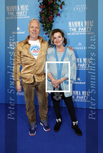 Rotterdam 27 september 2024
Premiere Mamma mia the party in sw Schiecentrale. 
Catherine Keyl met Hayo Sol