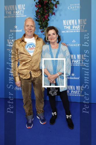 Rotterdam 27 september 2024
Premiere Mamma mia the party in sw Schiecentrale. 
Catherine Keyl met Hayo Sol