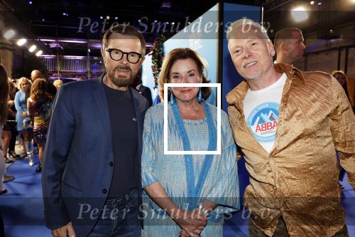 Rotterdam 27 september 2024
Premiere Mamma mia the party in sw Schiecentrale. 
Catherine Keyl met Hayo Sol en Bjorn Ulvaeus