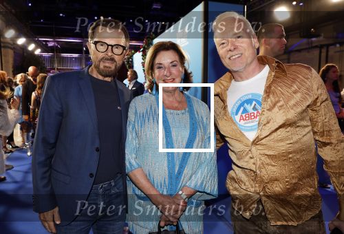 Rotterdam 27 september 2024
Premiere Mamma mia the party in sw Schiecentrale. 
Catherine Keyl met Hayo Sol en Bjorn Ulvaeus