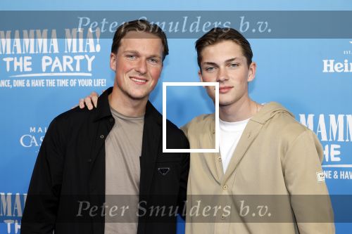Rotterdam 27 september 2024
Premiere Mamma mia the party in  Schiecentrale. Daan v d Boom en broer Luuk v d Boom