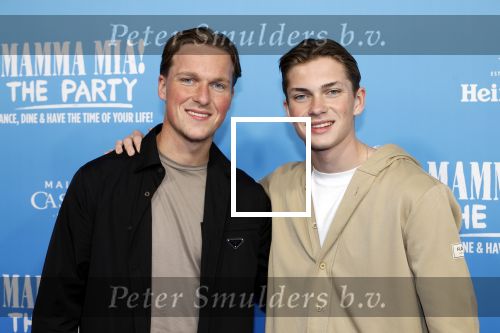 Rotterdam 27 september 2024
Premiere Mamma mia the party in  Schiecentrale. Daan v d Boom en broer Luuk v d Boom