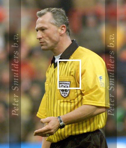 Eindhoven, 21 november 1998
Scheidsrechter DICK JOL tijdens de wedstrijd PSV-FC Utrecht, eindstand 5-0