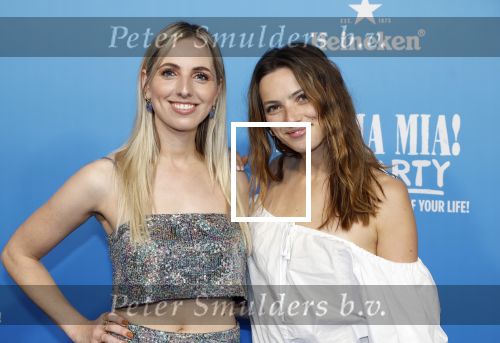 Rotterdam 27 september 2024
Premiere Mamma mia the party in  Schiecentrale. Eline de Ruig met een vriendin