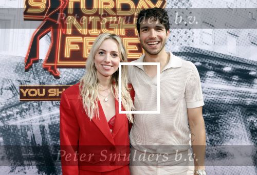 Den Bosch 29 september 2024
Premiere Saturday night fever in de Parade in Den Bosch . Elinde de Ruig met partner