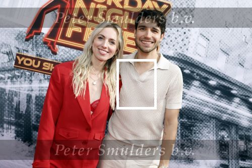 Den Bosch 29 september 2024
Premiere Saturday night fever in de Parade in Den Bosch . Elinde de Ruig met partner