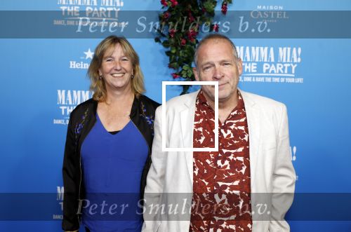 Rotterdam 27 september 2024
Premiere Mamma mia the party in  Schiecentrale. Erik v Muiswinkel met partner