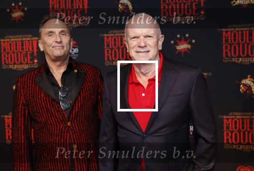 Utrecht 19 september 2024
Premiere Moulin Rouge in het Beatrix theater. Evert Santegoeds met een kennis