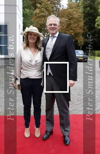 Den Haag 17 september 2024
Ontvanst ministers en partners op het Catshuis. Folkert Idsinga en partner