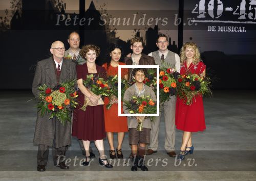 Barneveld 21 september 2024
Premiere Musical 40-45 met in de hoofdrollen Soy Kroon Dorian Bindels Niniane Everaert Gaia Aikman Babette v Veen Sjoerd Pleijsier en Kees Boot .