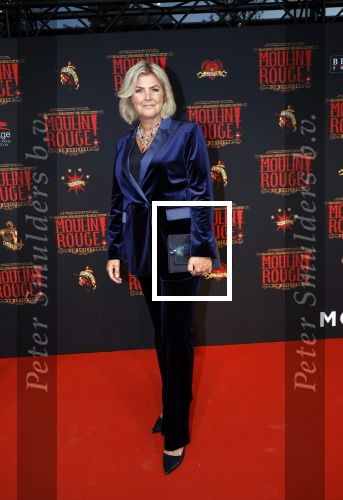 Utrecht 19 september 2024
Premiere Moulin Rouge in het Beatrix theater. Irene Moors kwam met groede vriend Tijs  Hartman