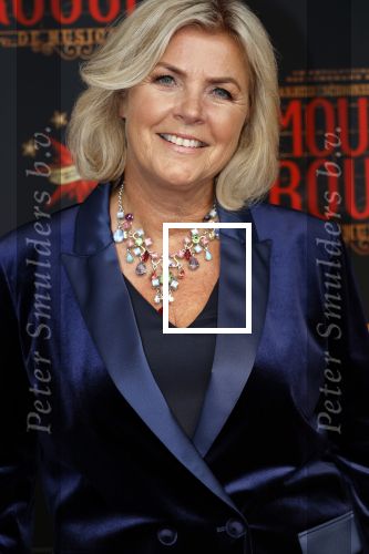 Utrecht 19 september 2024
Premiere Moulin Rouge in het Beatrix theater. Irene Moors kwam met groede vriend Tijs  Hartman