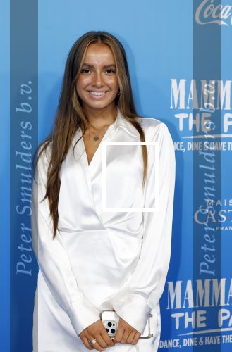 Rotterdam 27 september 2024
Premiere Mamma mia the party in  Schiecentrale.  Jada Borsato kwam met  Channah Jane