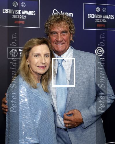 Utrecht 2 september 2024
Voetballer van het jaar verkiezing  van ESPN in de Fabrique in Utrecht. Jean Marie Pfaff kwam met zijn vrouw Carmen Pfaff