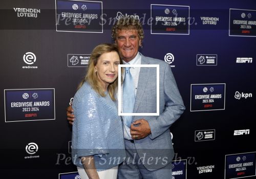 Utrecht 2 september 2024
Voetballer van het jaar verkiezing  van ESPN in de Fabrique in Utrecht. Jean Marie Pfaff kwam met zijn vrouw Carmen Pfaff