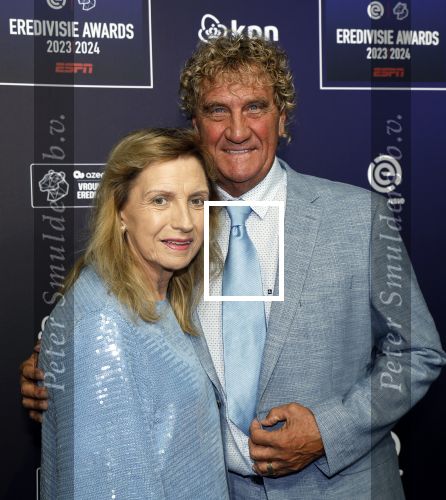 Utrecht 2 september 2024
Voetballer van het jaar verkiezing  van ESPN in de Fabrique in Utrecht. Jean Marie Pfaff kwam met zijn vrouw Carmen Pfaff
